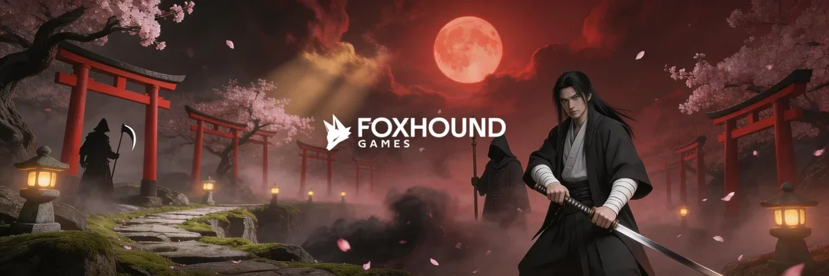 Foxhound Games Slots — 1 Spiele mit japanischem Dark-Fantasy Setting