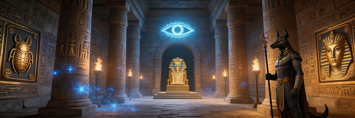 Ägypten Slots — 22 Spiele mit Pharaonen, Pyramiden und Göttern des Nils