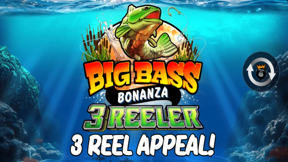 Big Bass Bonanza 3 Reeler Slot von Pragmatic Play — kompaktes 3x3 Angel-Grid