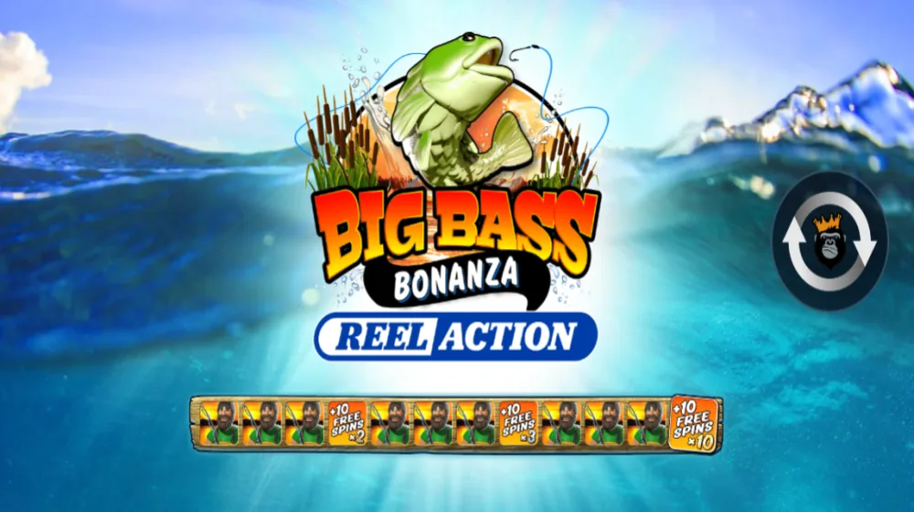 Big Bass Bonanza Reel Action Slot von Pragmatic Play — Trail-System mit Multiplikatoren