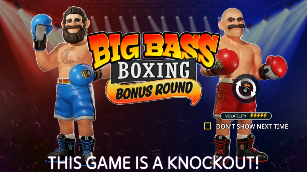 Big Bass Boxing Bonus Round Slot von Pragmatic Play — Dual-Boxer-Wilds auf dem 5x3 Grid