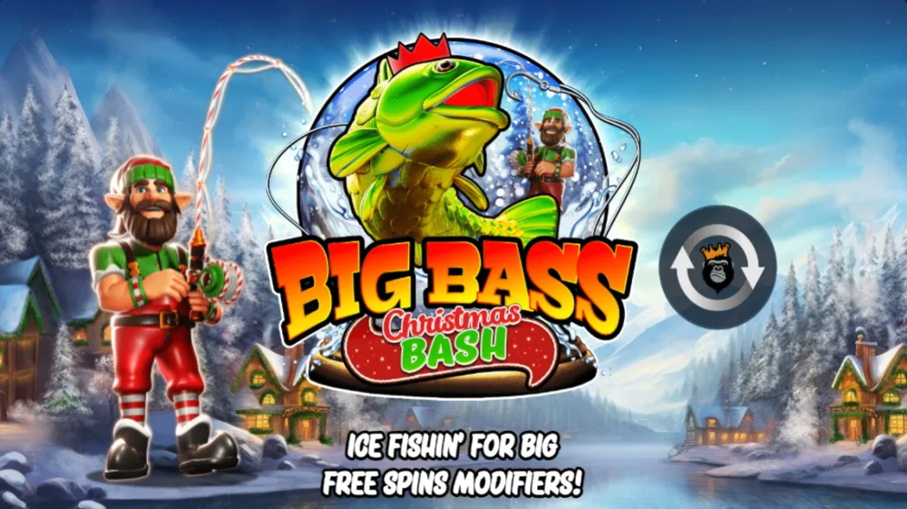 Big Bass Christmas Bash Slot von Pragmatic Play — Modifier-Auswahl vor den Freispielen