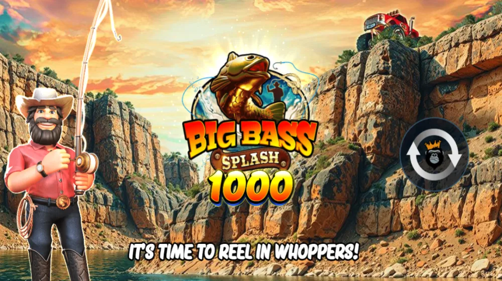 Big Bass Splash 1000 Slot von Pragmatic Play — Angelslot mit 1000x Money Symbols