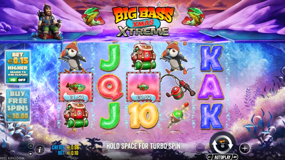 Big Bass Xmas Xtreme Slot von Pragmatic Play — Winterliches Gameplay