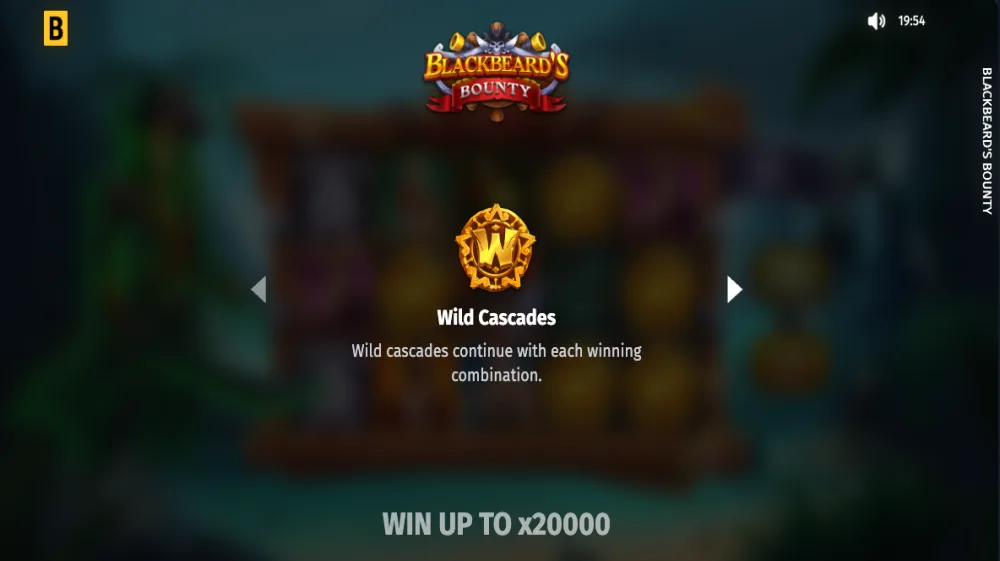 Blackbeard's Bounty Slot von BGaming — Piraten-Slot mit Kaskaden-Multiplikator