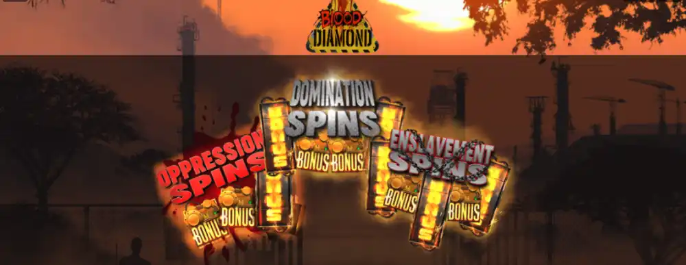 Blood Diamond Slot von Nolimit City — xNudge Wilds und Chained Reels auf dem 5x4 Grid
