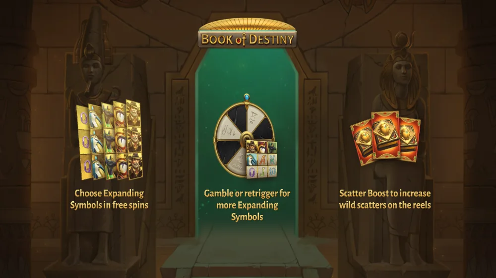 Book of Destiny Slot von Print Studios — Book-Slot mit Destiny Gamble