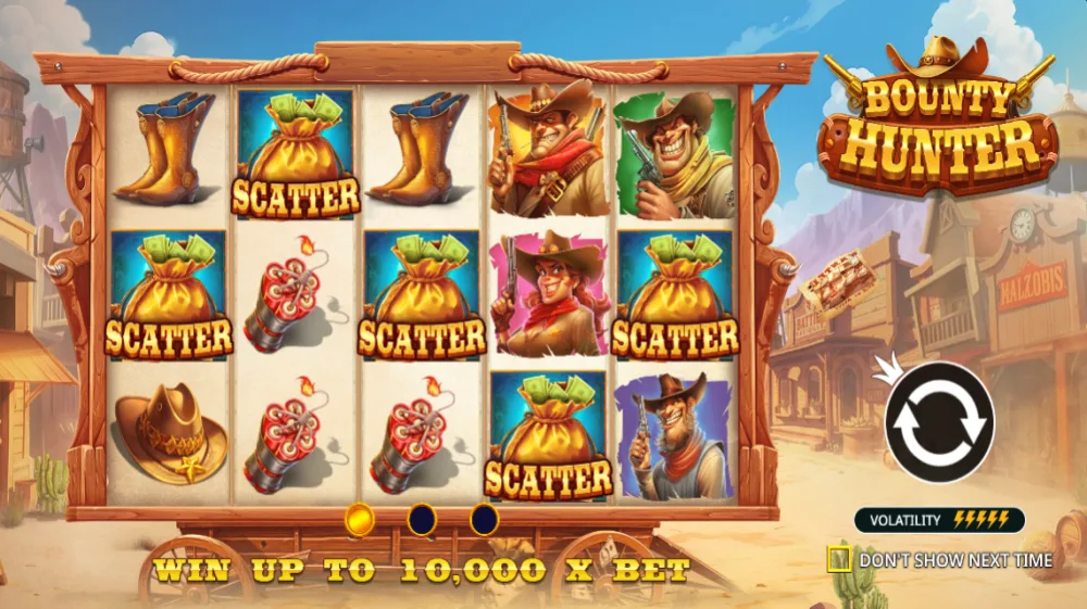 Bounty Hunter Slot von Pragmatic Play — Western-Kopfgeldjäger mit Duell-Mechanik