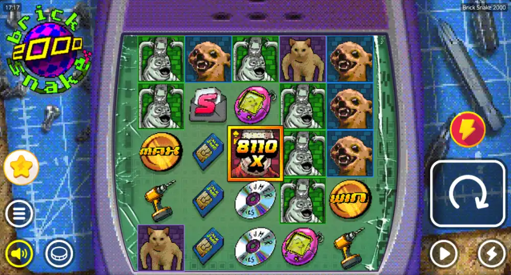 Brick Snake 2000 Slot von Nolimit City — Snake-Wild auf dem Retro-Grid