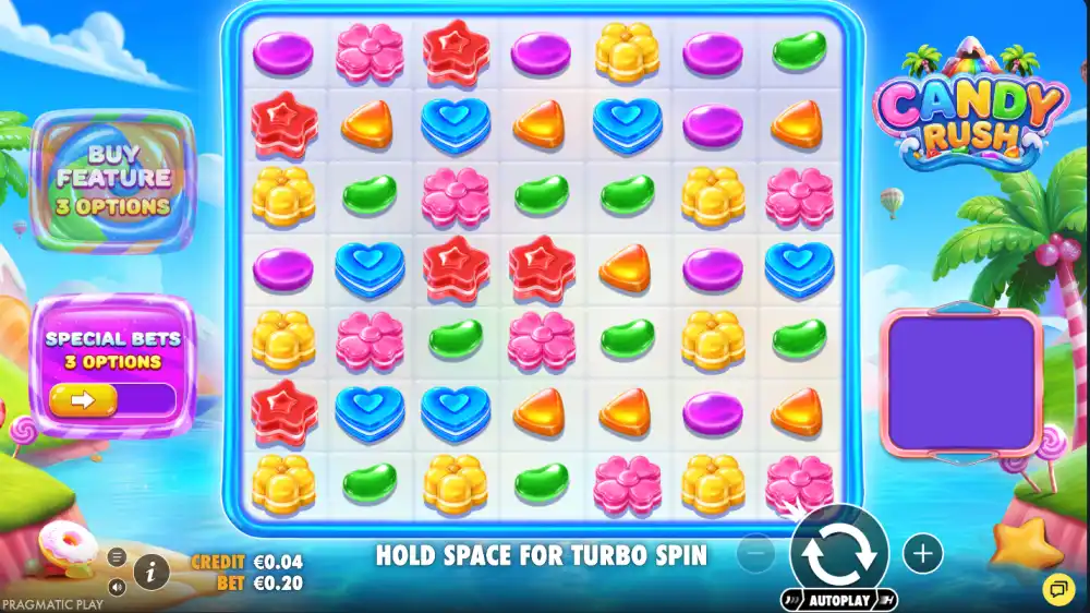 Candy Rush de Pragmatic Play — tragamonedas en acción