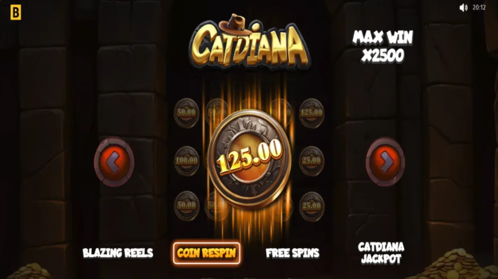 Catdiana Slot von BGaming — Katzen-Abenteuer mit Coin Respin und Jackpots
