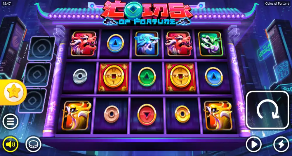 Coins of Fortune Slot von Nolimit City — Dragon Nudge Feature in Aktion