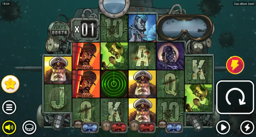 Das xBoot Slot von Nolimit City — Wolf Pack Spins unter Wasser