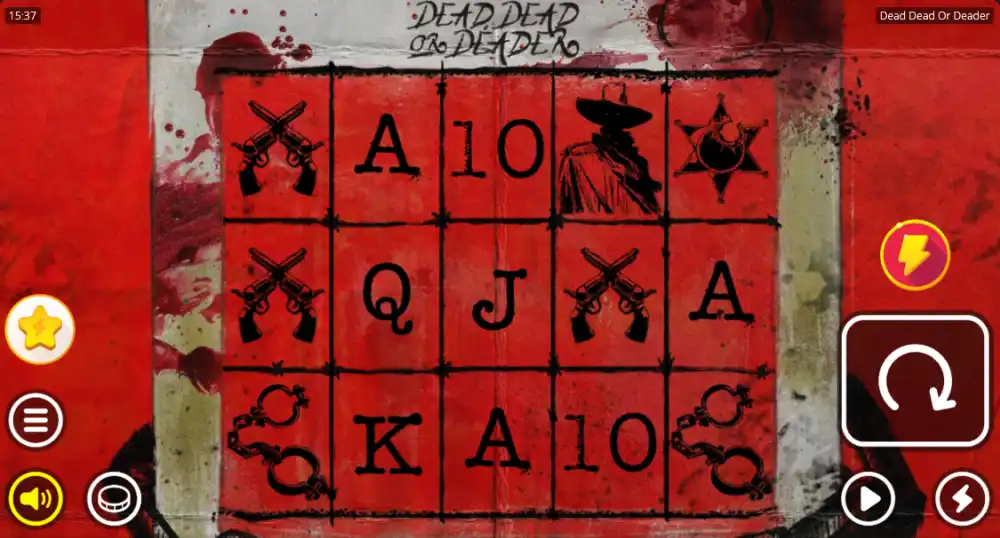 Dead Dead or Deader Slot von Nolimit City — xNudge-Wilds in Aktion