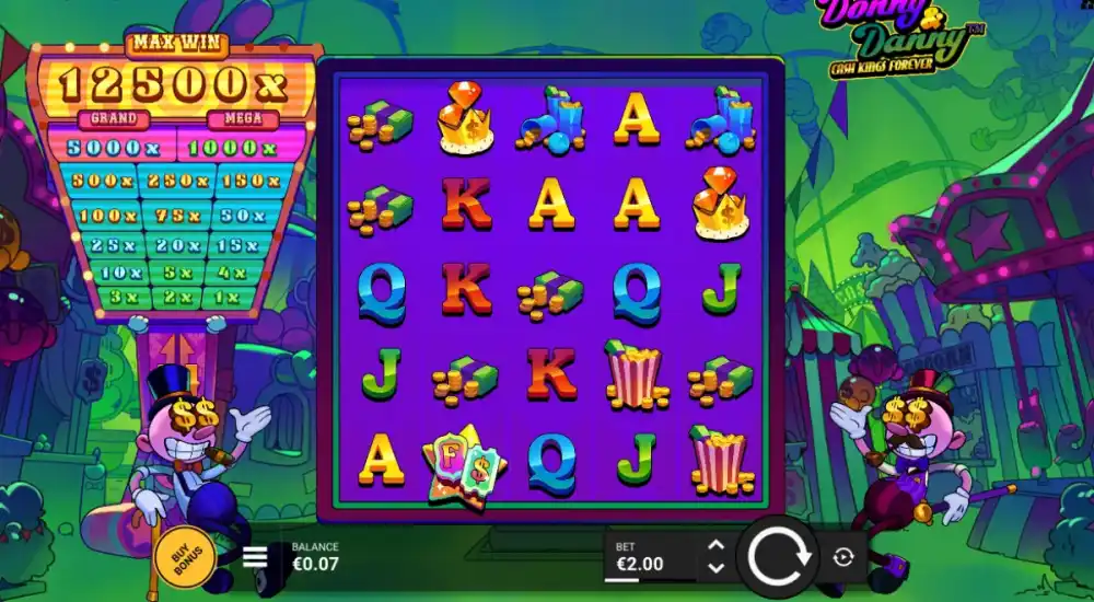 Donny and Danny Slot von Hacksaw Gaming — Gameplay mit LootLines