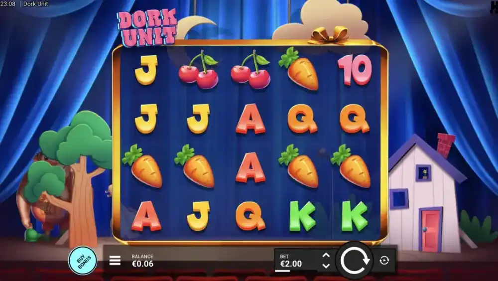Dork Unit Slot von Hacksaw Gaming — Gameplay mit Gift Boxes