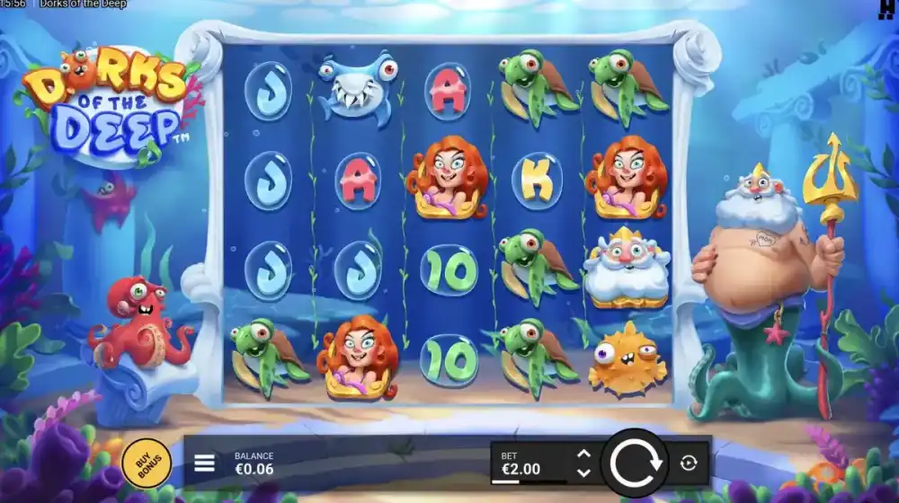 Dorks of the Deep Slot von Hacksaw Gaming — Gameplay mit Expanding Wild Reels