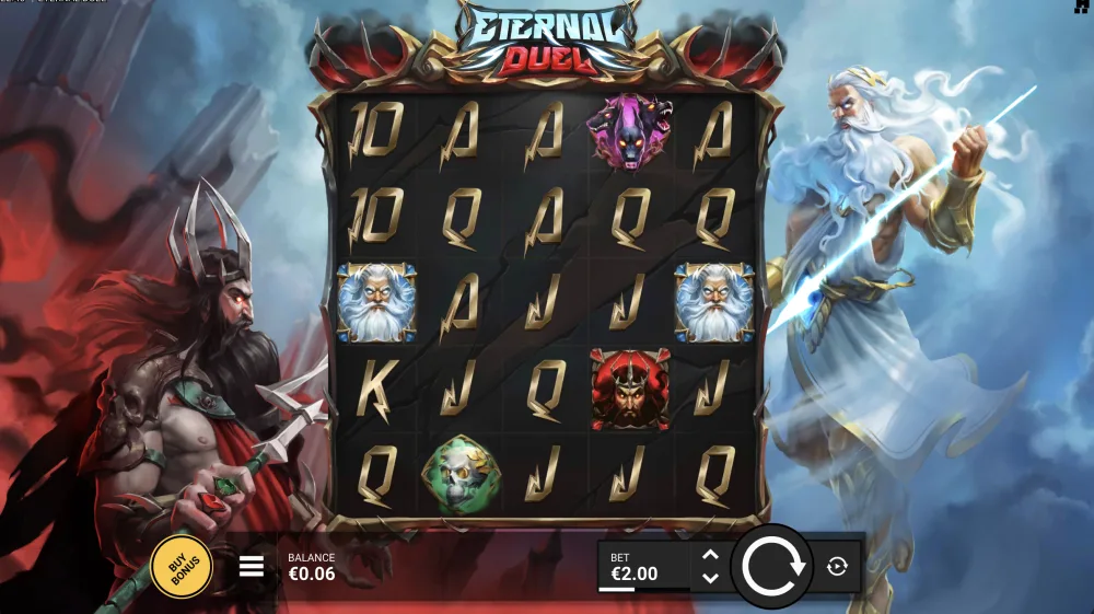 Eternal Duel Slot von Hacksaw Gaming — DuelReels Bonus Runde