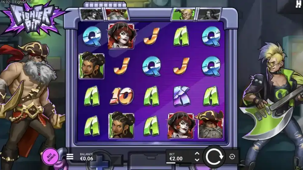 Fighter Pit Slot von Hacksaw Gaming — Arena-Gameplay mit Fist Reels