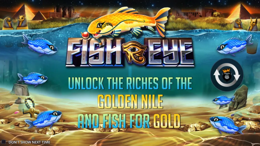 Fish Eye Slot von Pragmatic Play — Ägyptisches Unterwasser-Theme mit Money Symbols