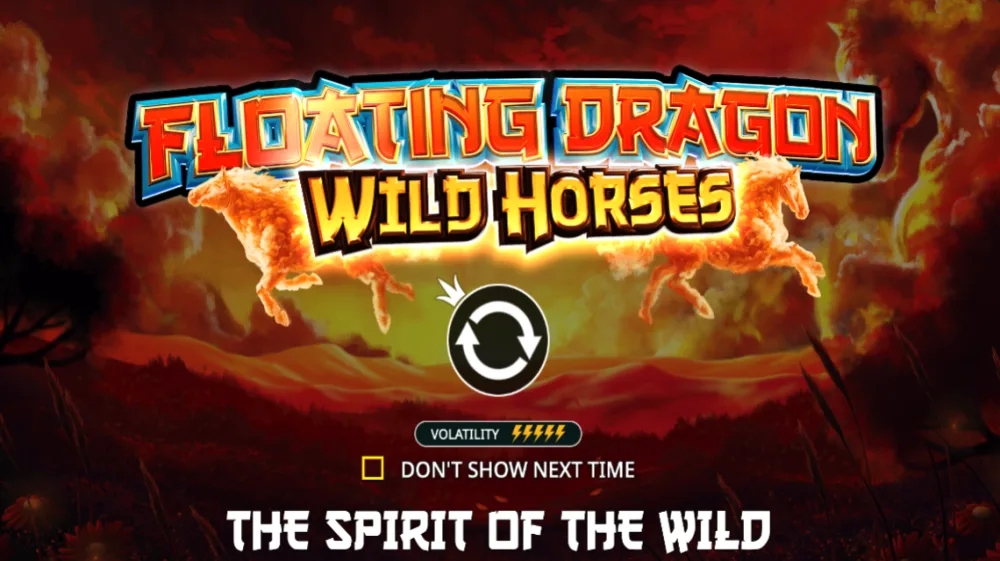 Floating Dragon Wild Horses Slot von Pragmatic Play — Asiatisches Theme mit Wild-Pferden