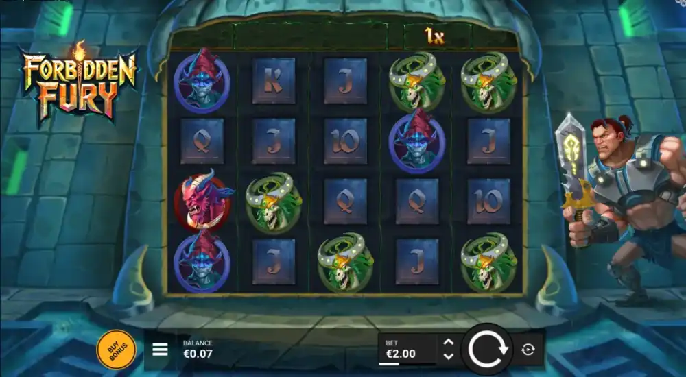 Forbidden Fury Slot von NowNow Gaming — Arcane Wilds auf dem 5x4 Grid