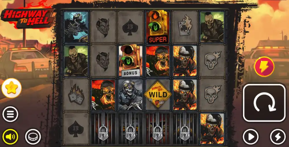 Highway to Hell Slot von Nolimit City — Hellevator Booster in Aktion