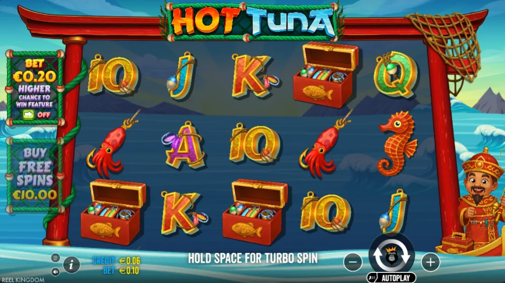 Hot Tuna Slot von Pragmatic Play — Gameplay mit Money Symbols und Fischer-Wild