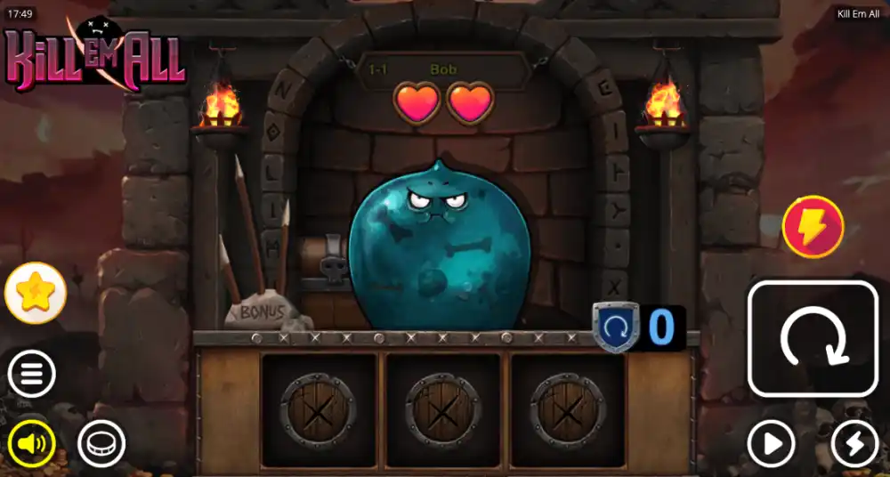 Kill 'Em All Slot von Nolimit City — Monster-Kampf im Dungeon