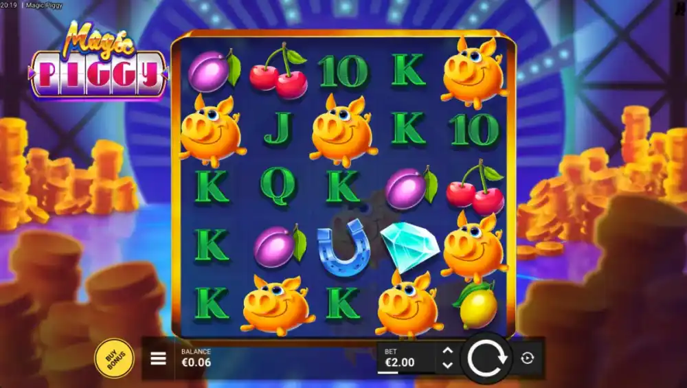 Magic Piggy Slot von Hacksaw Gaming — Bill Stacks und Magic Hat Transformation