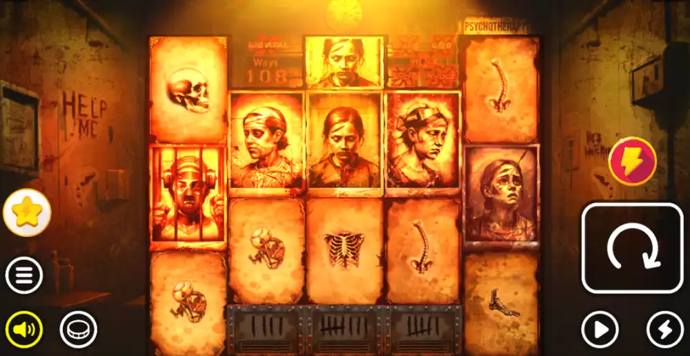 Mental Slot von Nolimit City — xNudge und Fire Frames in Aktion