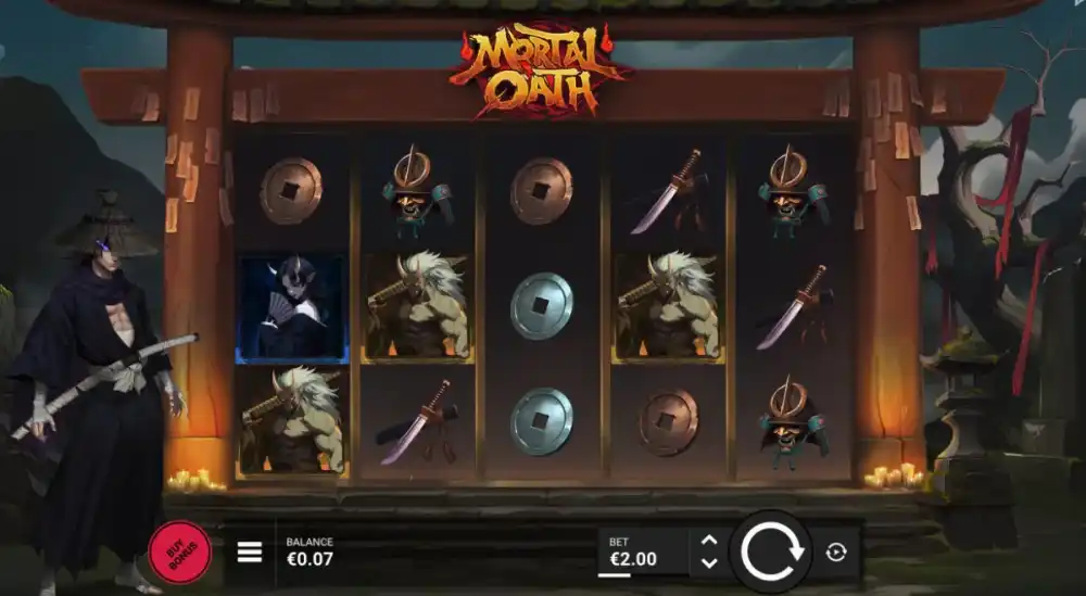 Mortal Oath Slot von Foxhound Games — Corrupted Hunter Feature in Aktion
