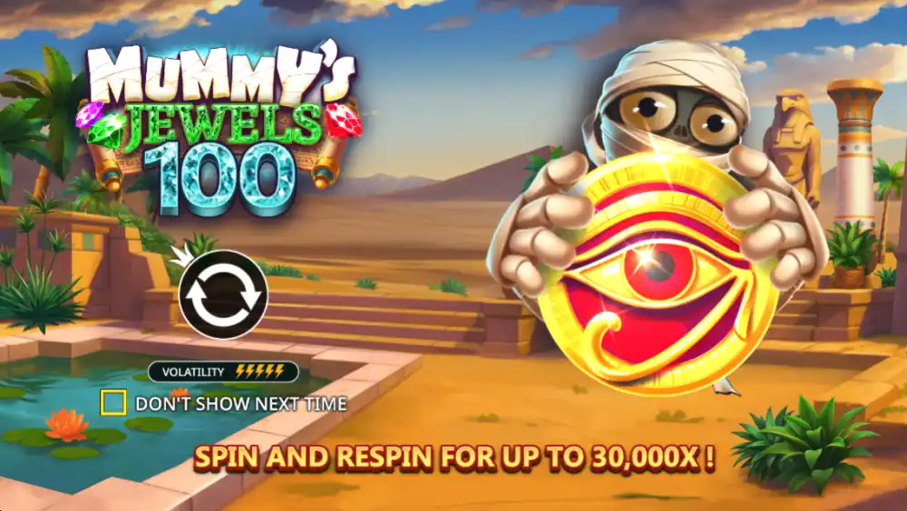 Mummy's Jewels 100 Slot von Pragmatic Play — Cash Collect mit ägyptischem Thema