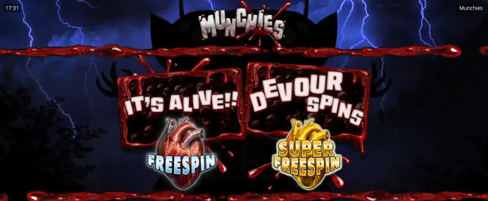 Munchies Slot von Nolimit City — Monster-Thema mit Multiplikator-Walzen und Devour Spins