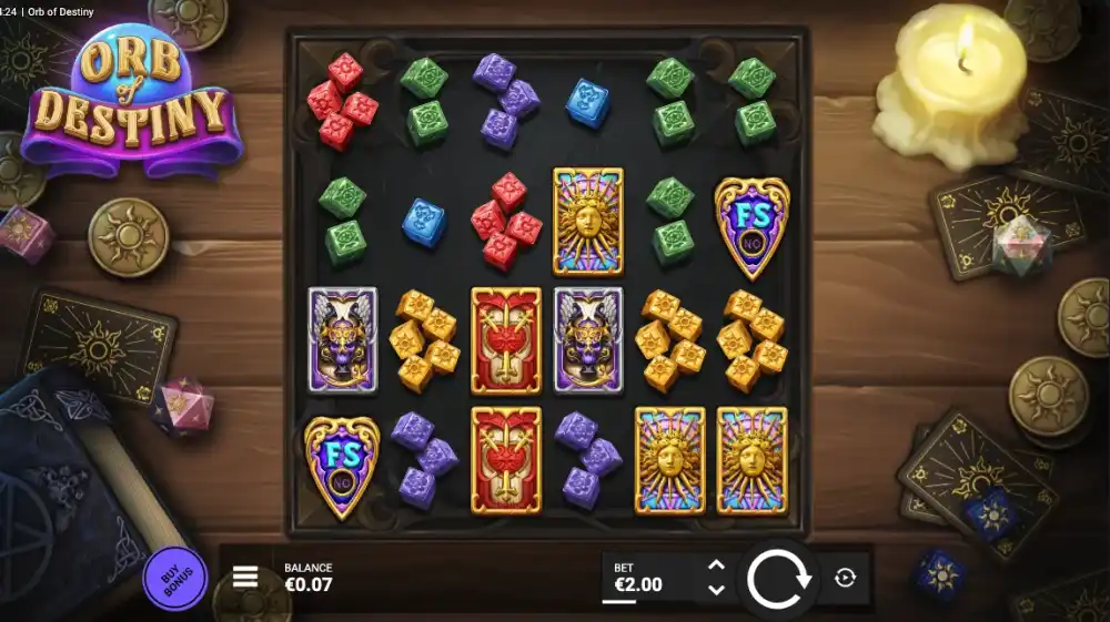 Orb of Destiny Slot von Hacksaw Gaming — Lady Fortune Expanding Wild in Aktion