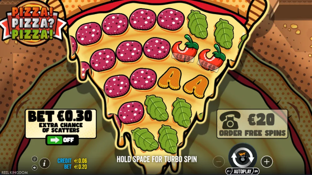 Pizza Pizza Pizza Slot von Pragmatic Play — Gameplay mit expandiertem Grid