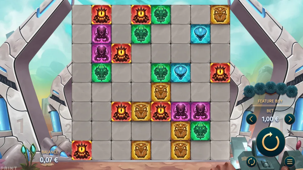 Reapers Slot von Print Studios — 8x8 Cluster Grid mit Reaper Sammel-Mechanik