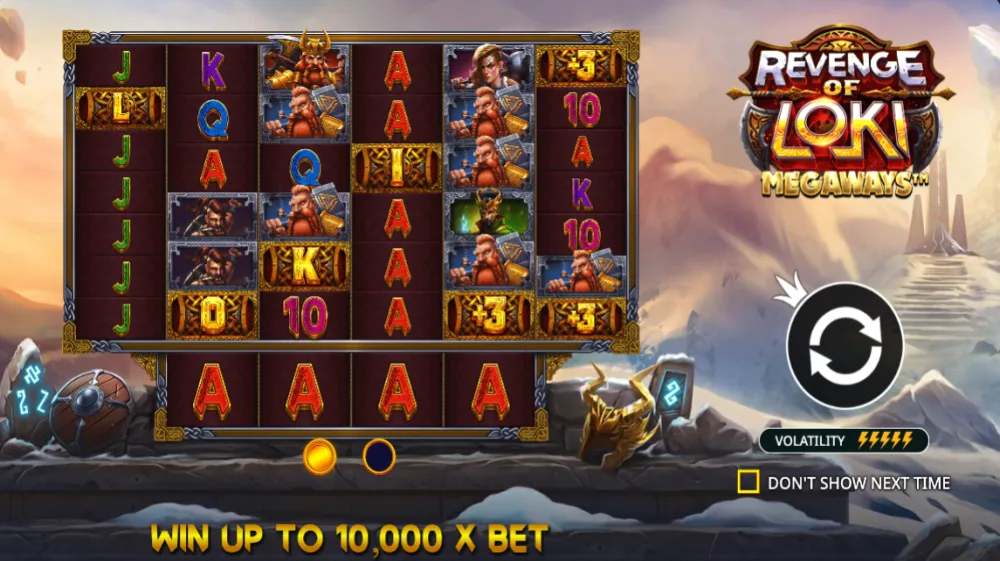 Revenge of Loki Megaways Slot von Pragmatic Play — Nordisches Megaways Design