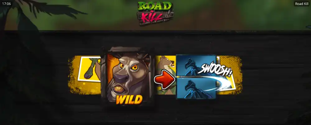 Road Kill Slot von Nolimit City — Jumping Wilds mit Papa Bear, Fred und Deer Joe