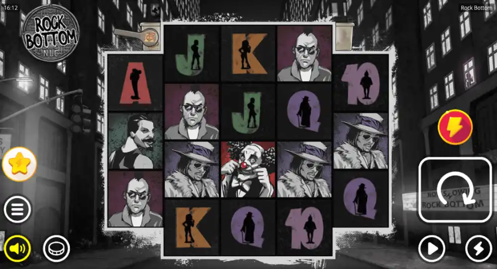 Rock Bottom Slot von Nolimit City — xSplit-Symbole in Aktion auf dem Grid