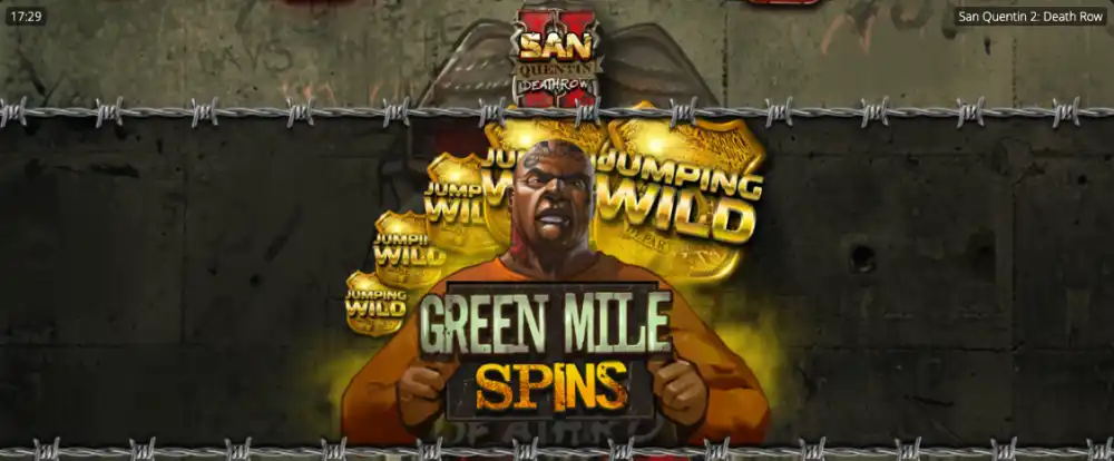San Quentin 2 Death Row Slot von Nolimit City — Gefängnis-Setting mit Jumping Wilds