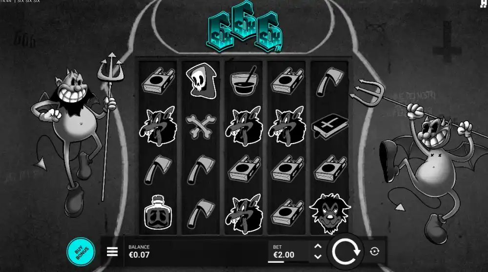 Six Six Six Slot von Hacksaw Gaming — Wicked Wheels Gameplay