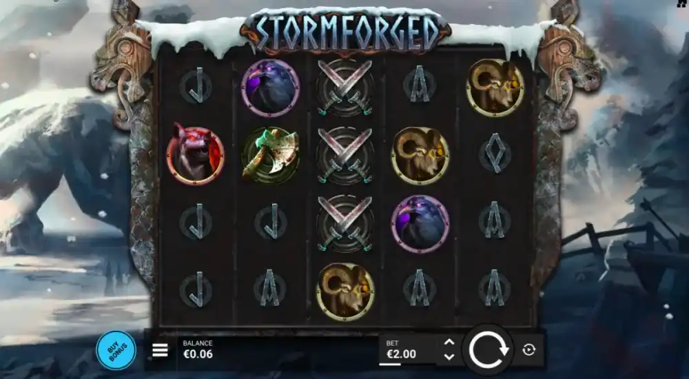 Stormforged Slot von Hacksaw Gaming — Portal-Mechanik mit nordischer Mythologie