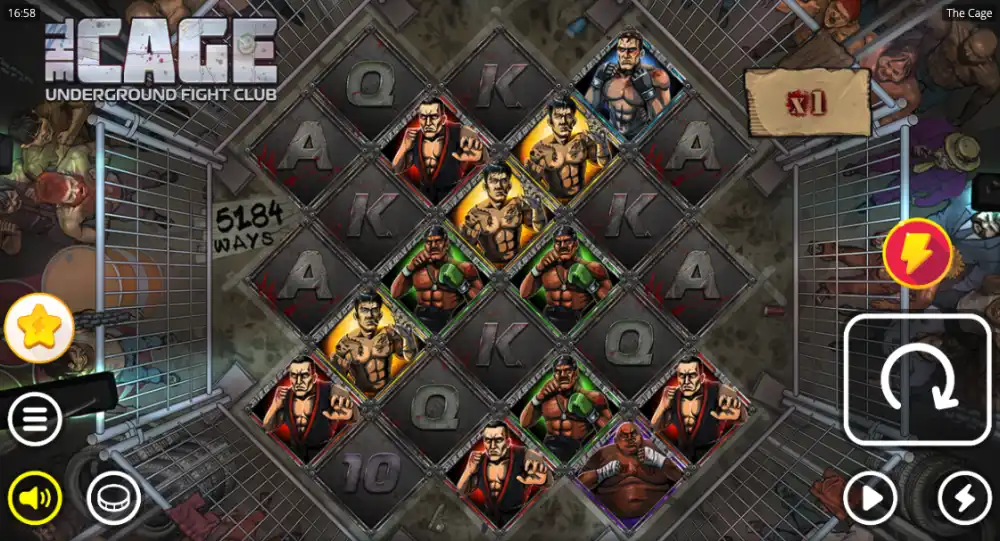 The Cage Slot von Nolimit City — xBomb Wilds im Kampf-Modus