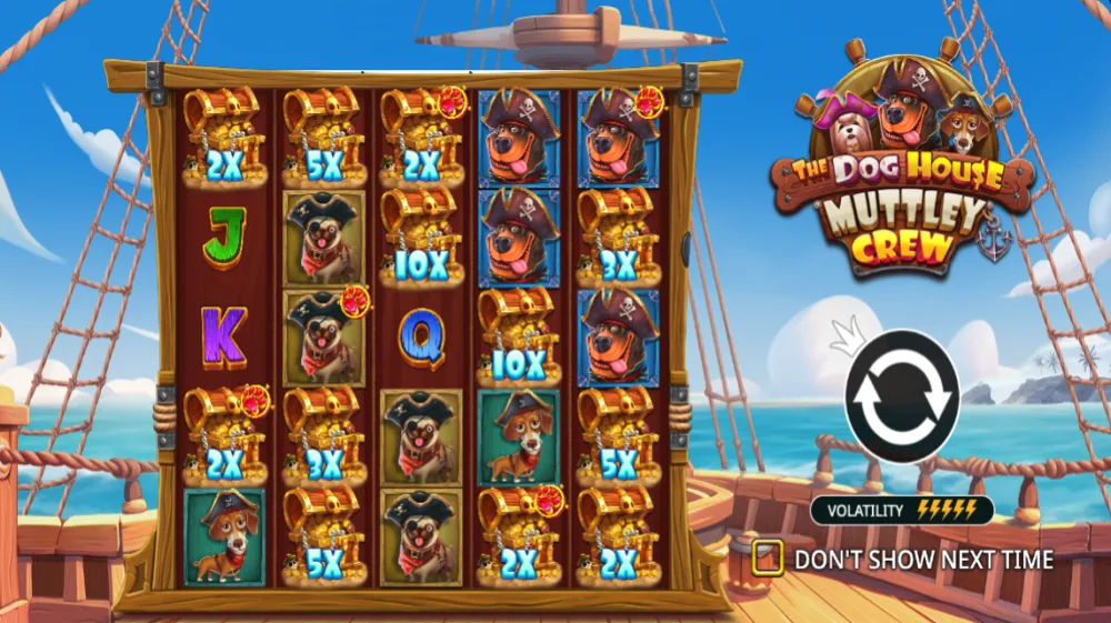 The Dog House Muttley Crew Slot von Pragmatic Play — 5x5 Cluster Pays mit Hunde-Theme