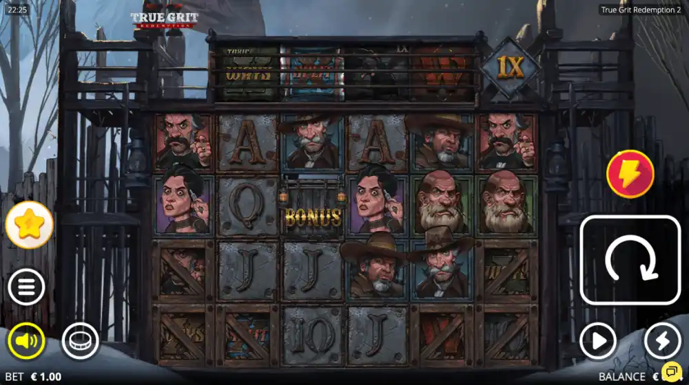 True Grit Redemption 2 de Nolimit City — tragamonedas en acción