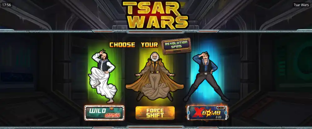 Tsar Wars Slot von Nolimit City — Weltraum-Parodie mit Cluster Pays auf dem 6x6 Grid