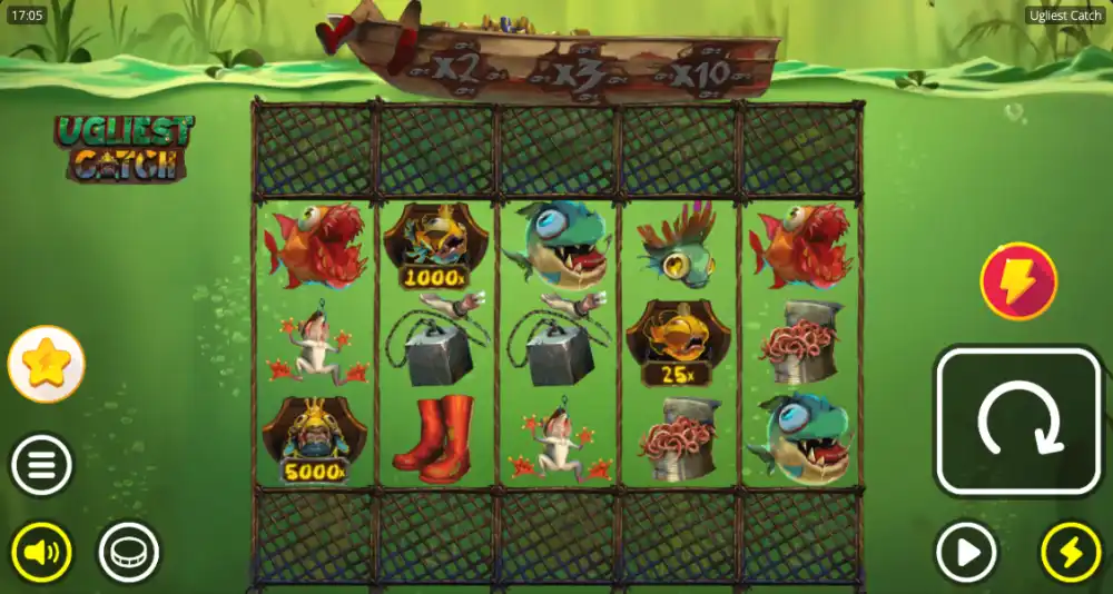 Ugliest Catch Slot von Nolimit City — Kill N Grill Feature in Aktion