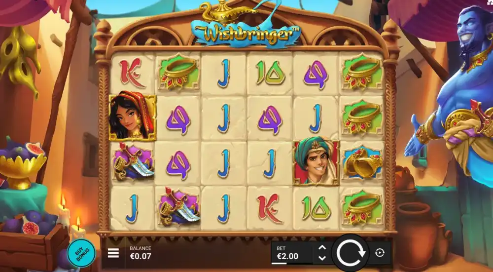 Wishbringer Slot von Hacksaw Gaming — Gameplay mit Wild Cloud Rows und Genie